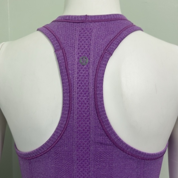 Lululemon Purple Swiftly Tank size 6 - Picture 4 of 5